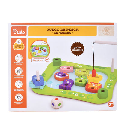 Playset Pesca De Madera Con Encastre