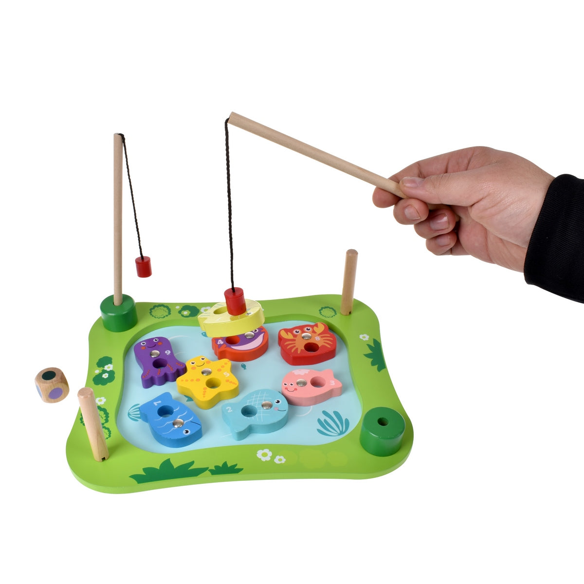 Playset Pesca De Madera Con Encastre