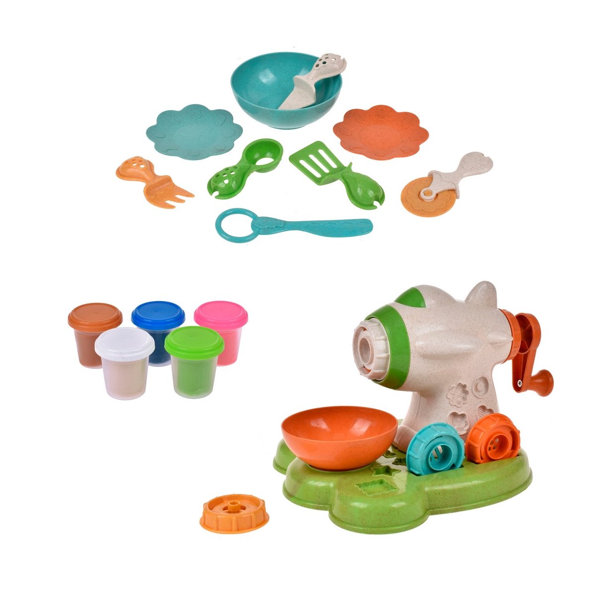 Playset De Cocina Maquina Para Masas 21 Piezas
