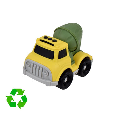 Set De 2 Camiones De Construcción Material Reciclado