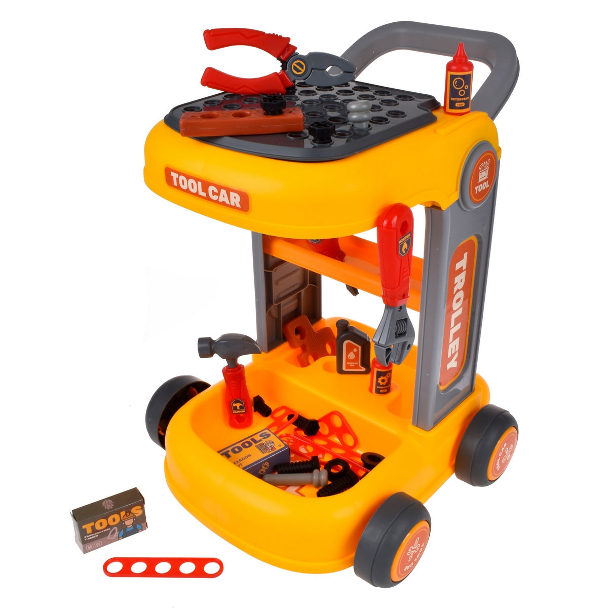 Playset De Mecánico Con 46 Piezas
