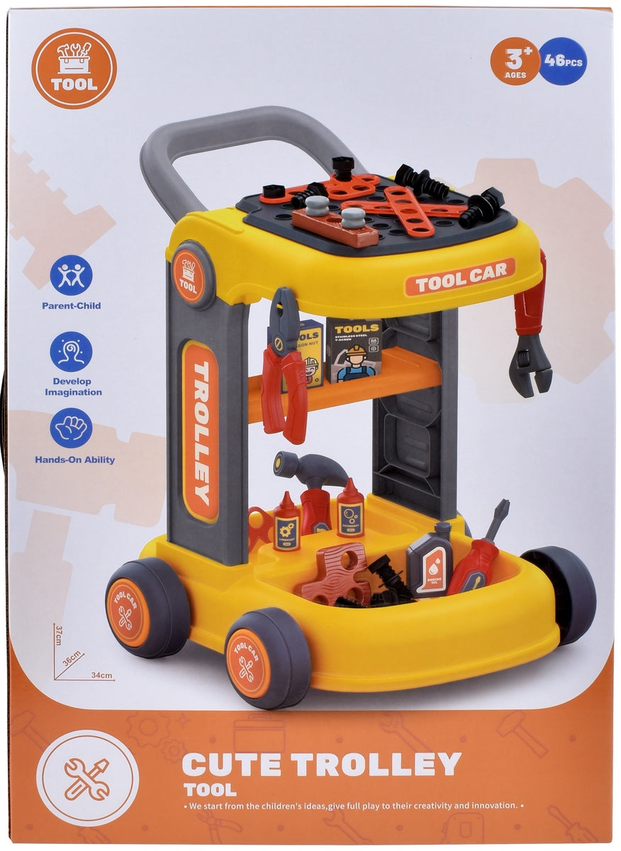 Playset De Mecánico Con 46 Piezas