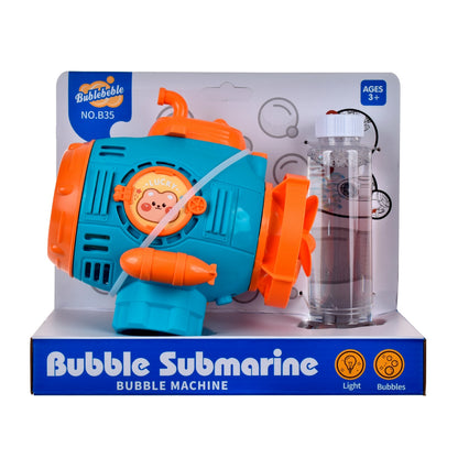 Submarino Lanza Burbujas Con Luces