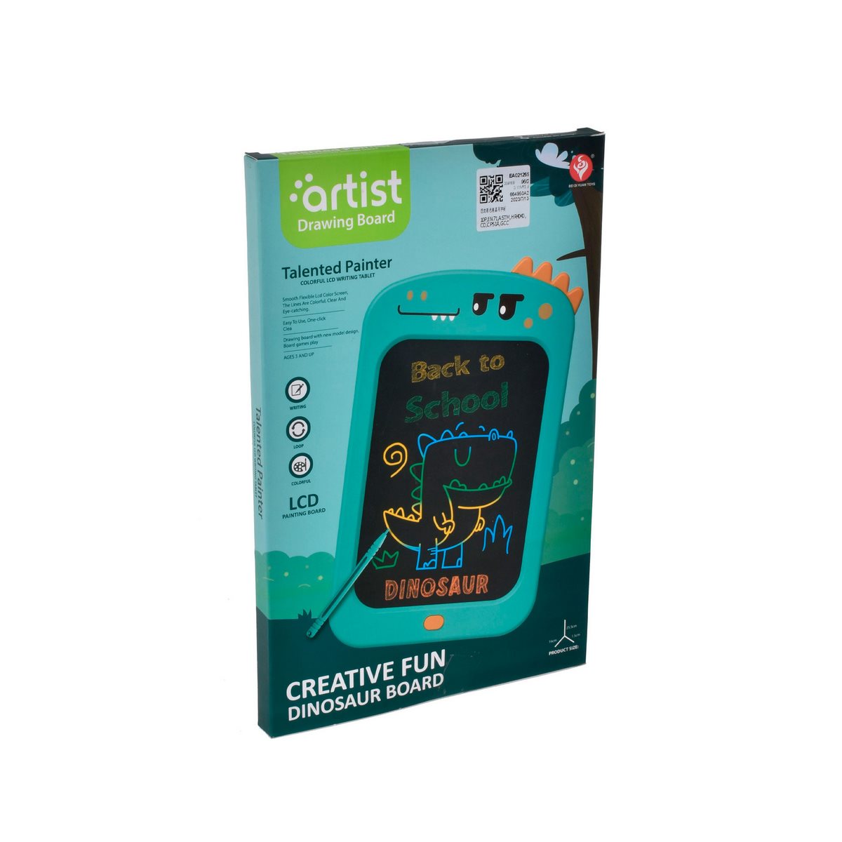 Pizarra Dinosaurio Lcd