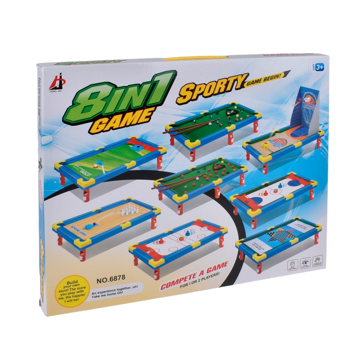 Mesa De Deportes 8 En 1