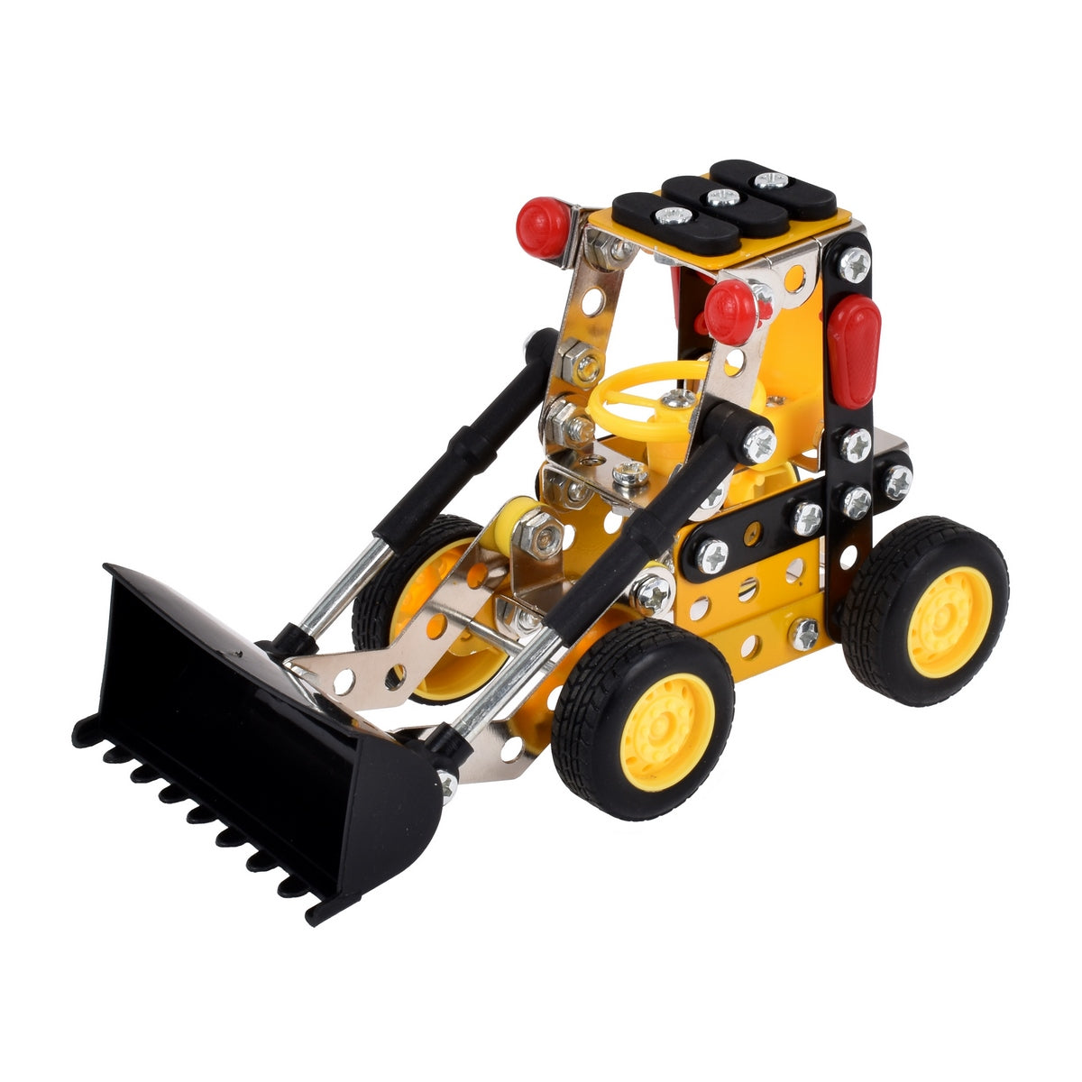 Mecano Metálico Cargador Frontal 129 Piezas