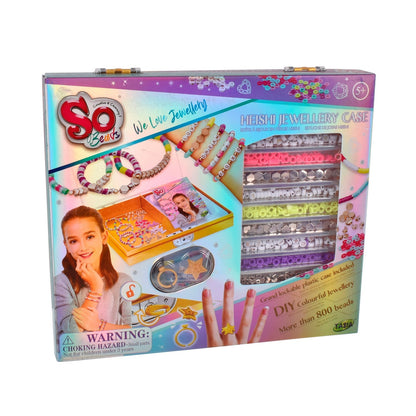 Set Creacion De Pulseras Con Letras Y Colores En Joyero