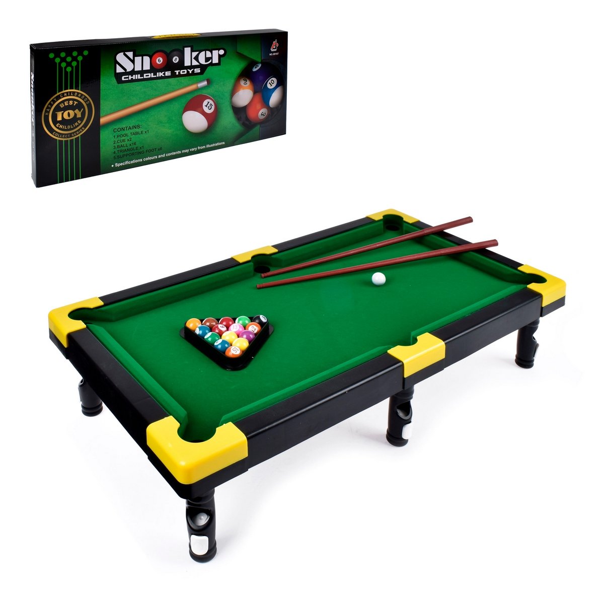 Mesa De Pool Con Accesorios 26 Piezas
