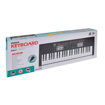 Teclado Electrico 49 Teclas Con Microfono