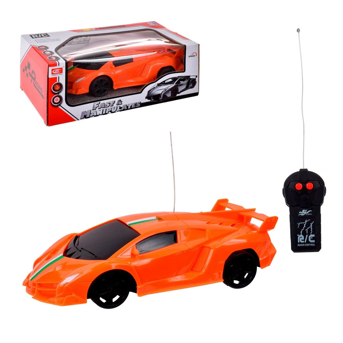 Auto 20 Cms Radio Controlado Funcion Simple