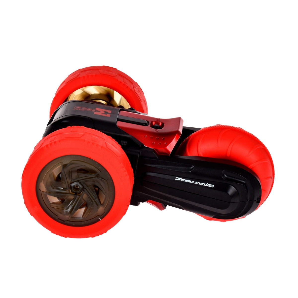 Vehículo 17 Cms Radio Controlado Acrobacias 360 Con 3 Ruedas Y Pilas Recargables