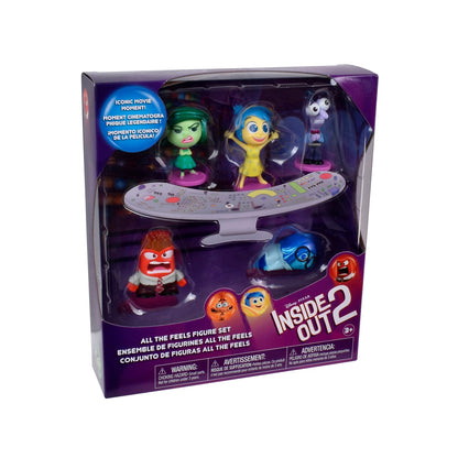 Pack 5 Figuras 7 Cms Intensamente 2