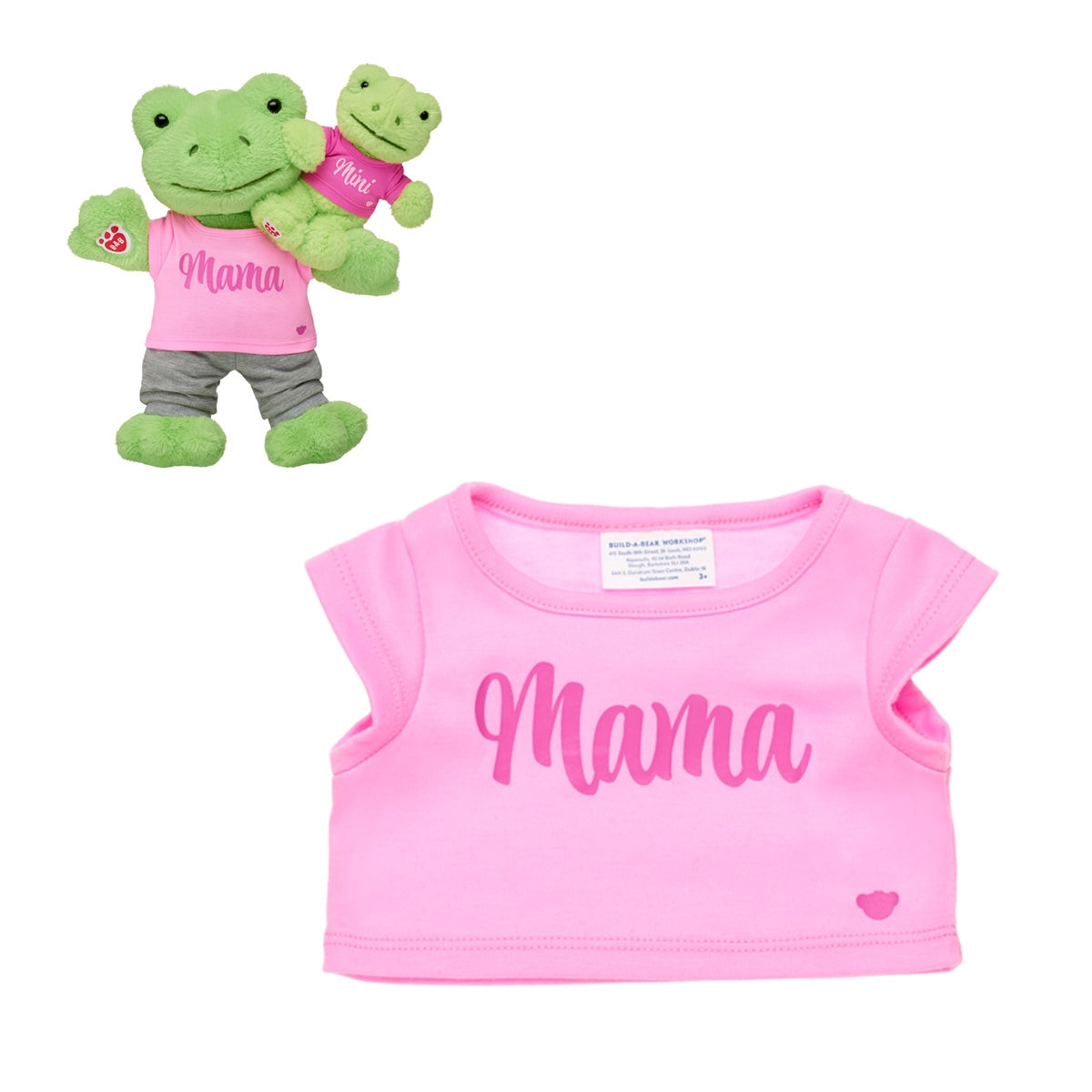 Polera Rosada Mama Build-A-Bear