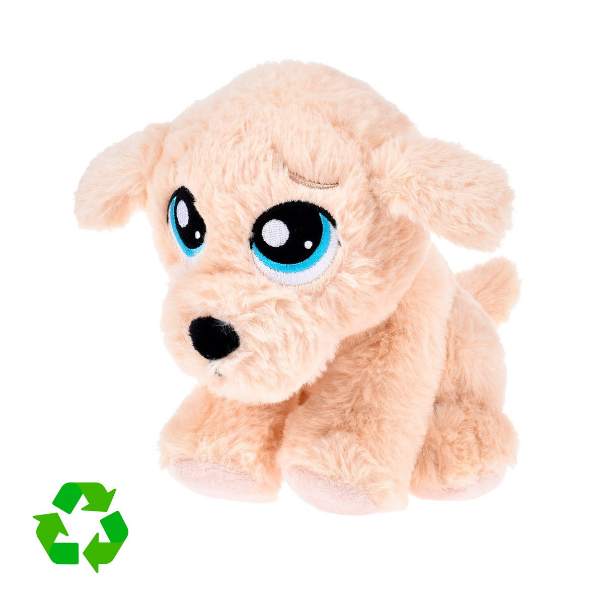 Perro Peluche Material Reciclado Resoftables - Labrador