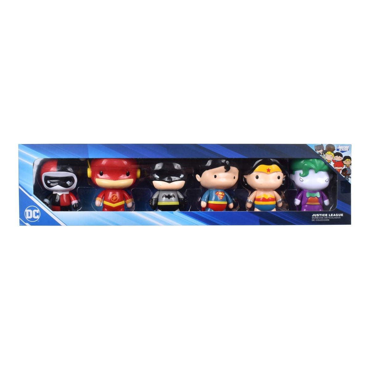 Set De 6 Figuras De Acción 10 Cm Dc Comics