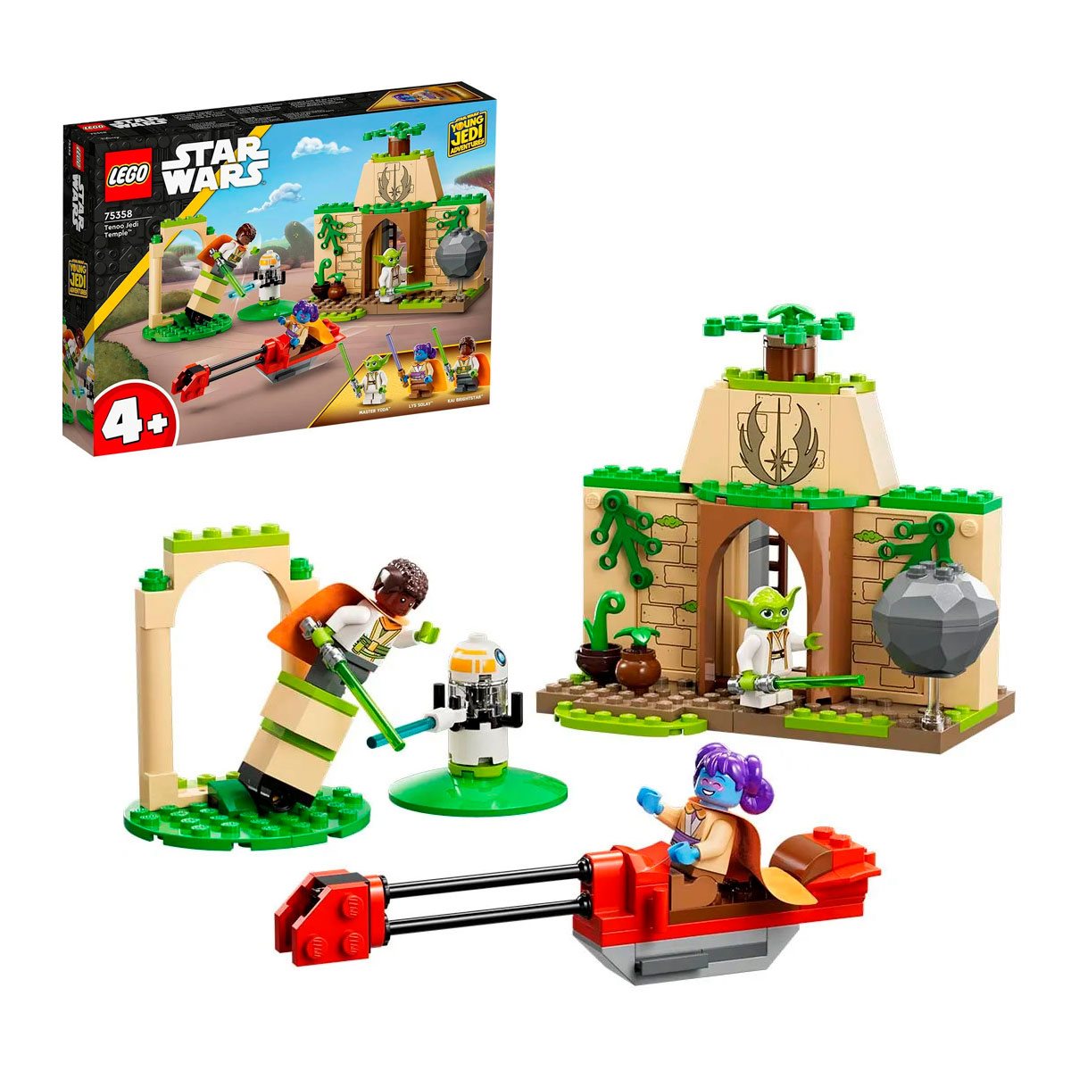 Templo Jedi De Tenoo Lego Star Wars Categoría: Bloques Tipo producto:  Bloques de encaje