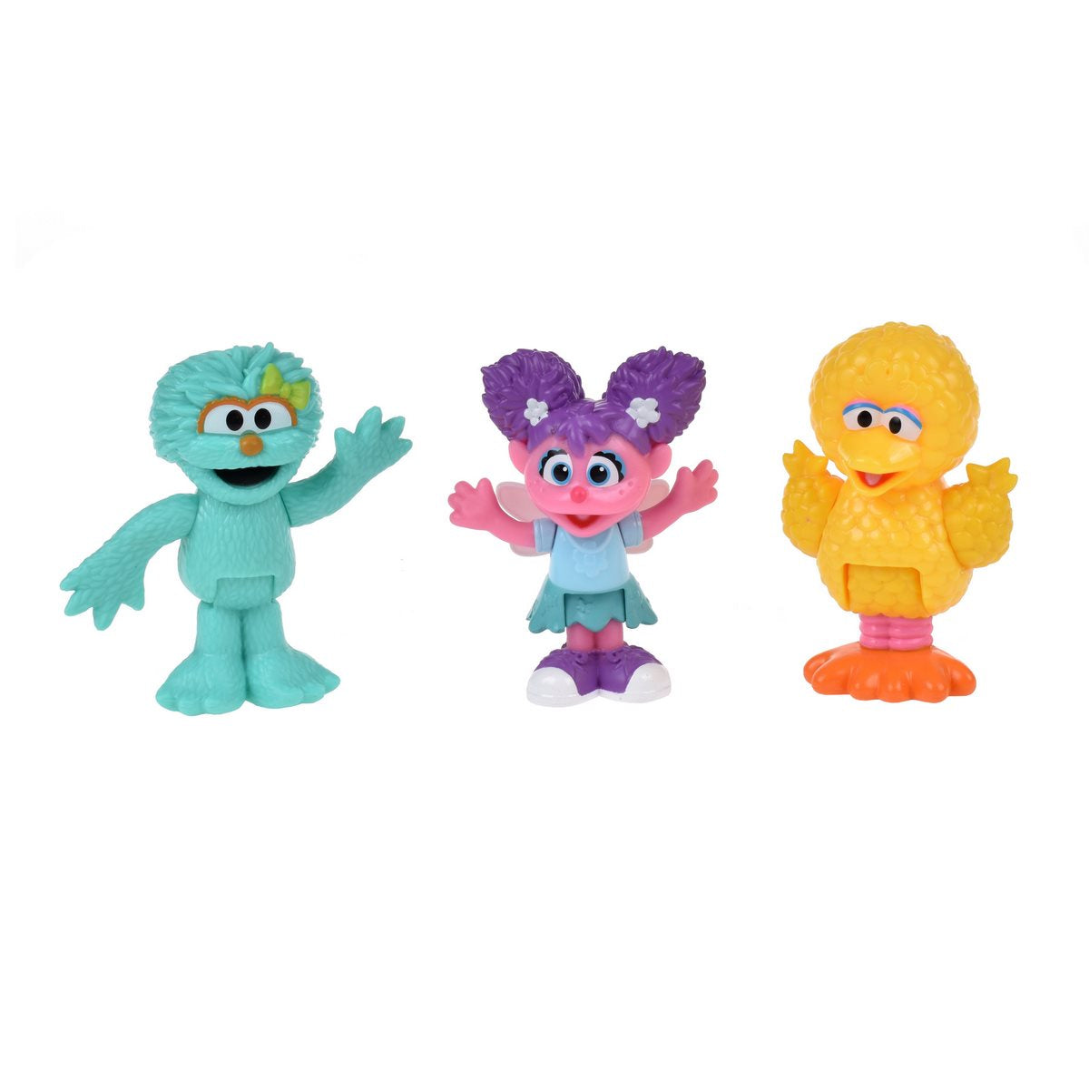 Pack 6 Figuras 8 Cm Articuladas Plaza Sesamo