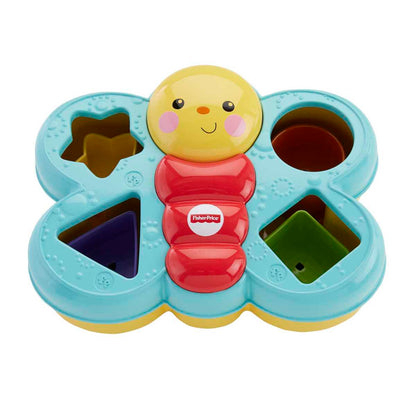 Fisher-Price Juguete Para Bebés Mariposa Bloques Divertidos