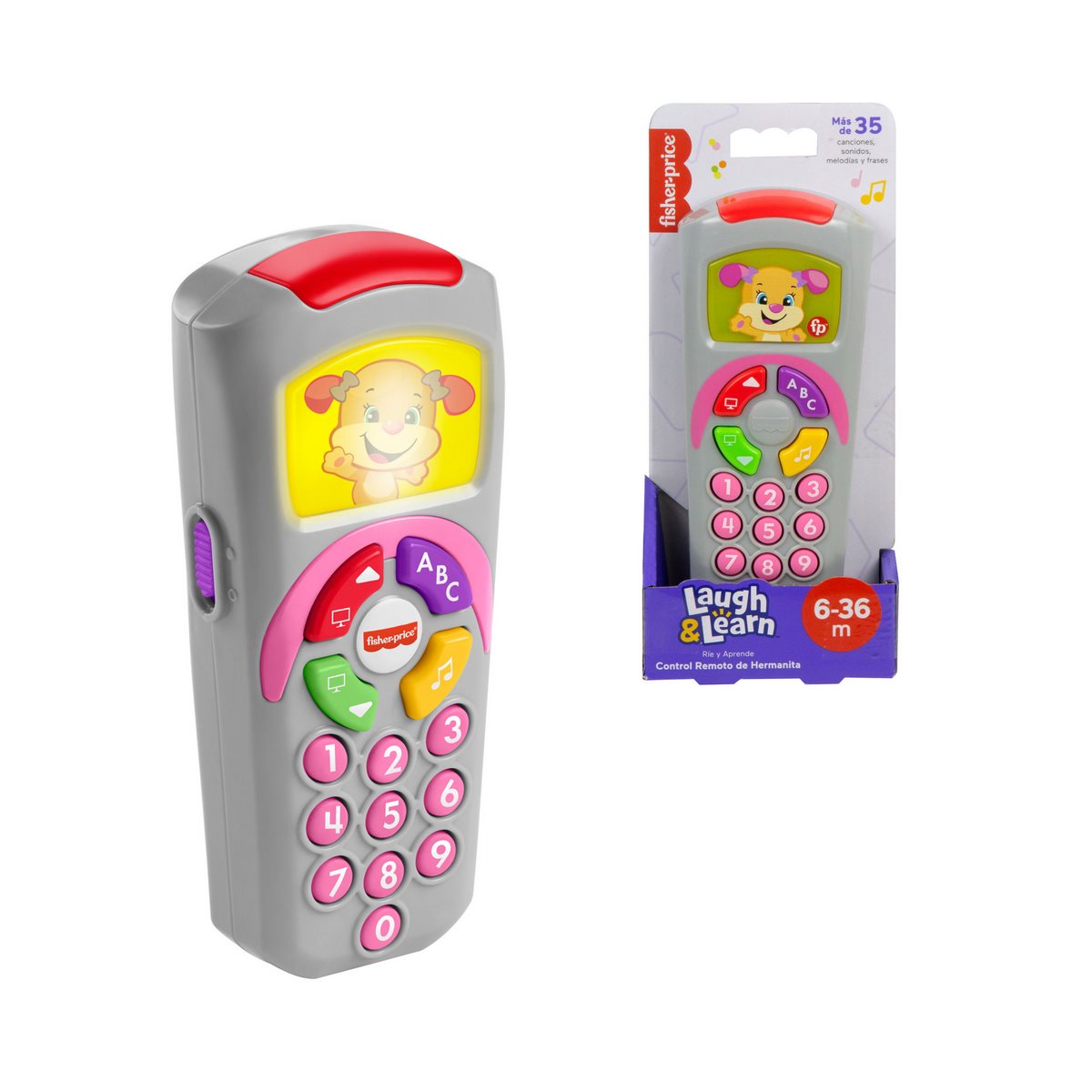 Fisher-Price Juguete Para Bebés Control Remoto De Hermanita