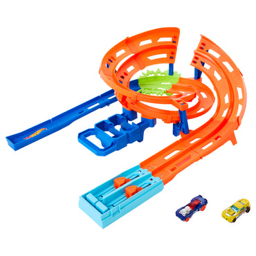 Hot Wheels Action Pista De Juguete Circuito Giro Veloz