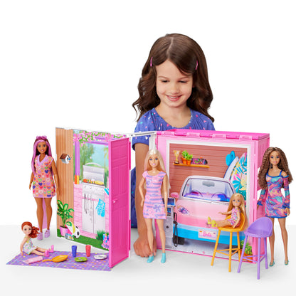 Barbie Casa De Muñecas Glam Con Muñeca