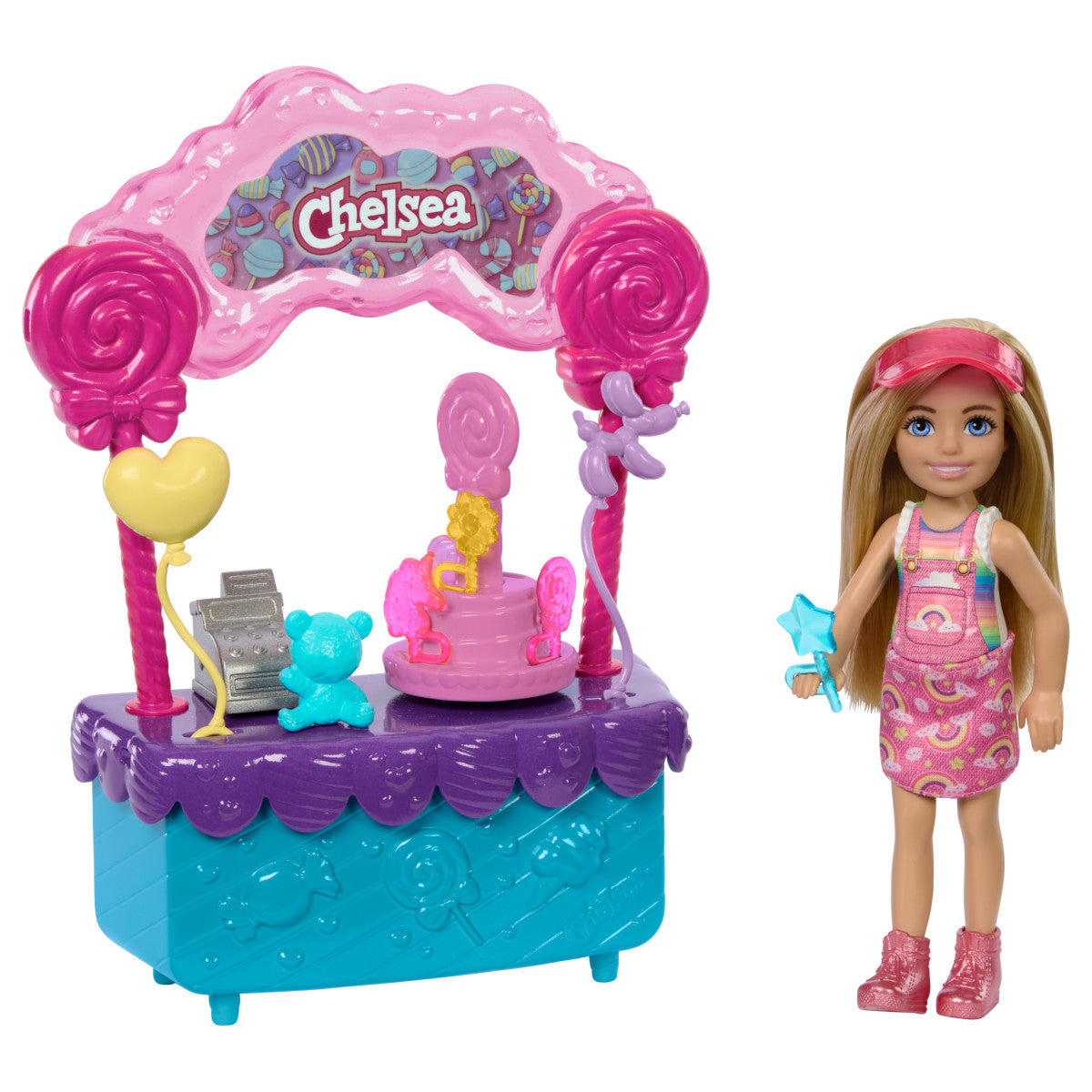 Barbie Set Juego Stacie Al Rescate Chelsea Estación Dulces