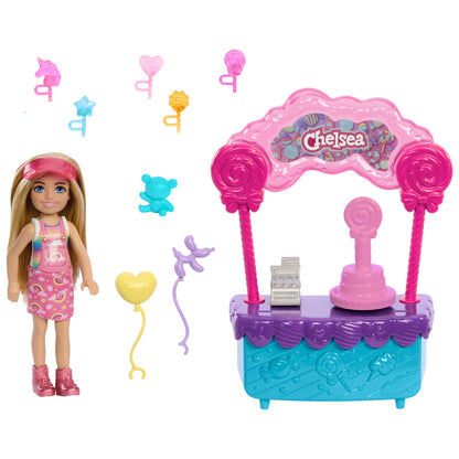 Barbie Set Juego Stacie Al Rescate Chelsea Estación Dulces