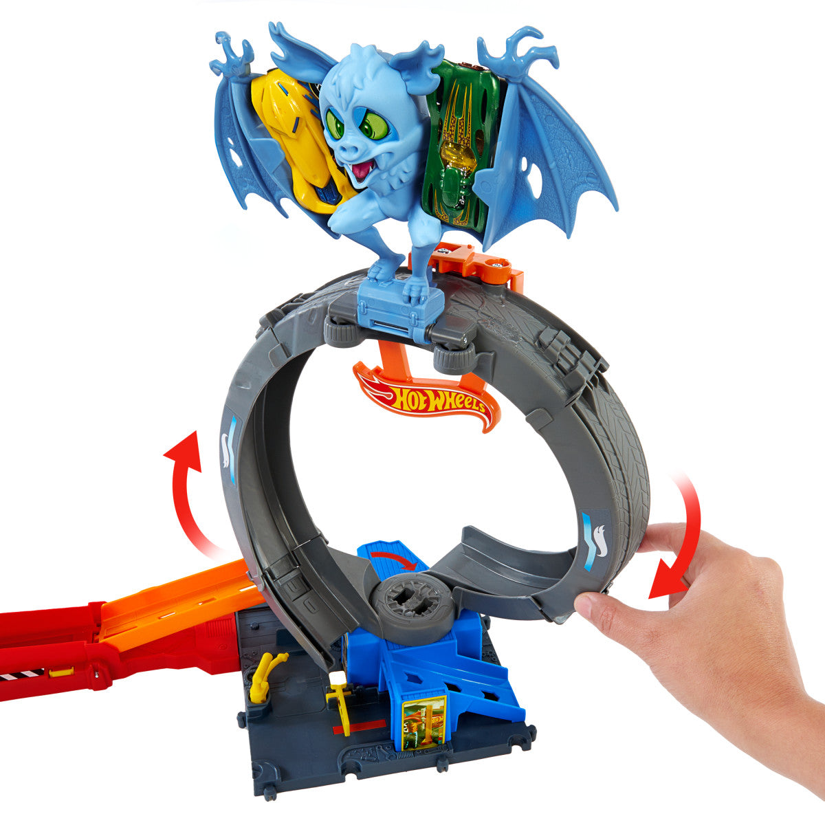 Hot Wheels City Pista De Juguete Ataque De Murci‚lago
