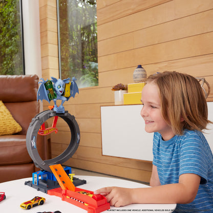 Hot Wheels City Pista De Juguete Ataque De Murci‚lago