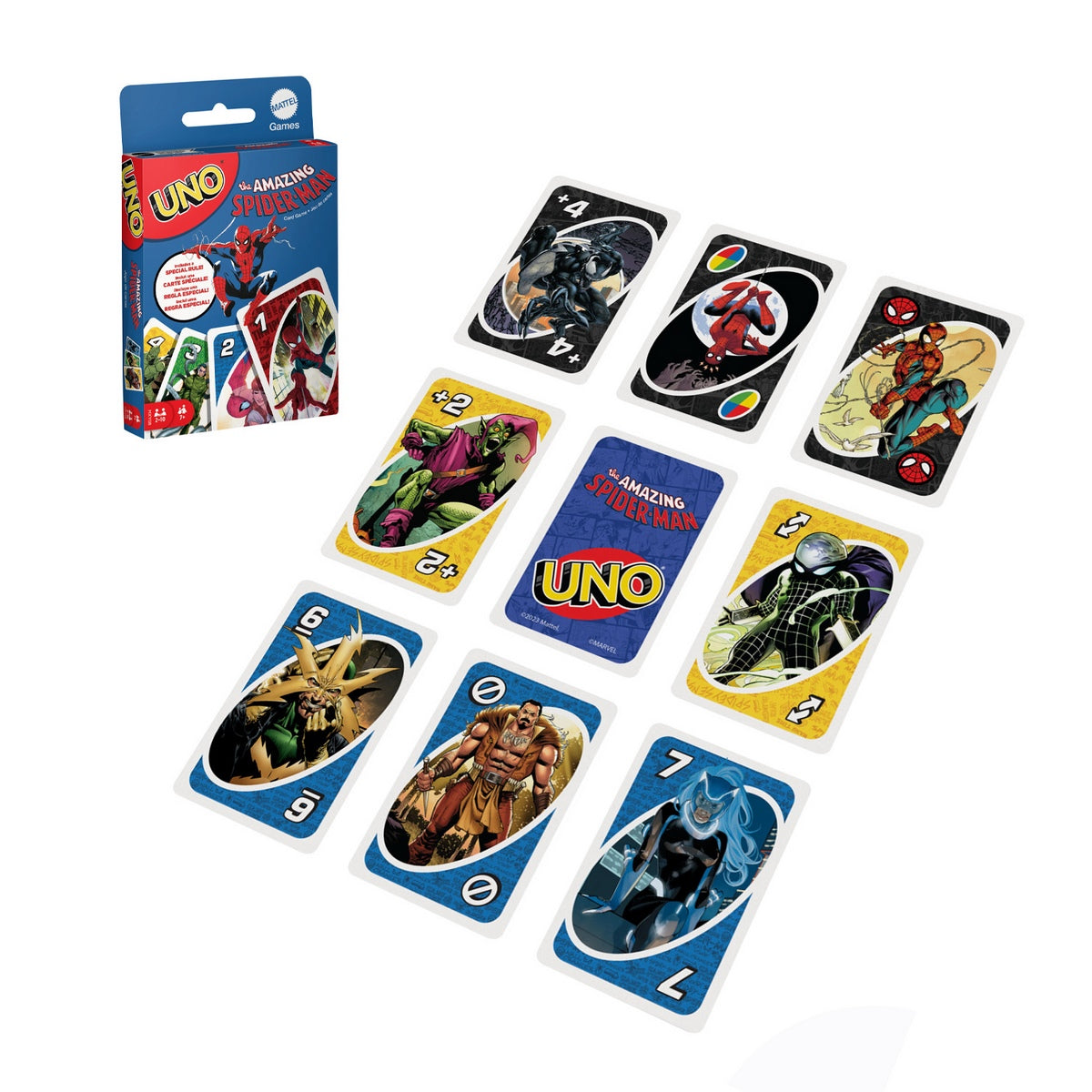 Uno Juego De Cartas Marvel Spider-Man Categoría: Juegos de mesa Tipo producto:  Juegos de mesa