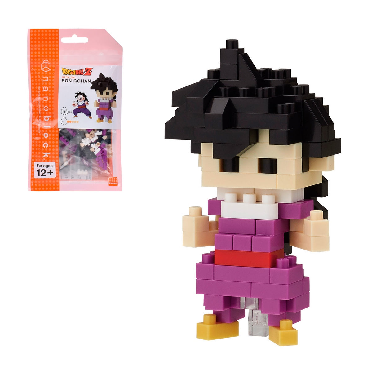 Figura Nanoblock Serie Dragon Ball Z De Bandai - Gohan