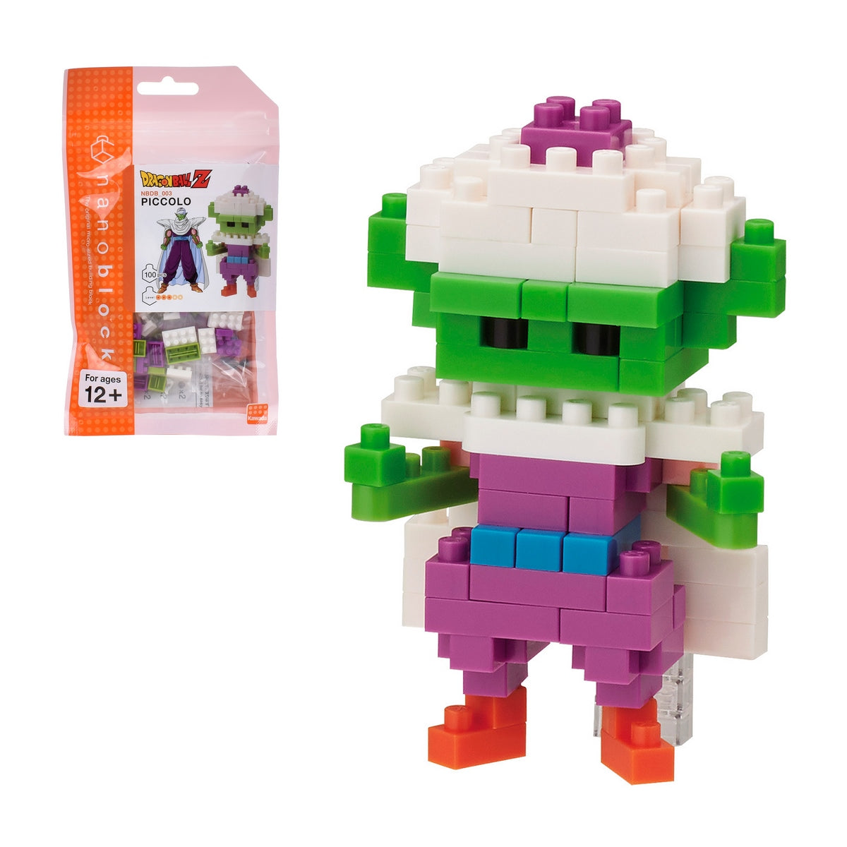 Figura Nanoblock Serie Dragon Ball Z De Bandai - Piccolo