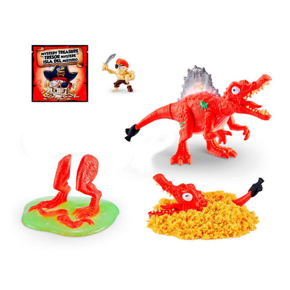 Mini Huevo Smashers Dino Island - Rojo