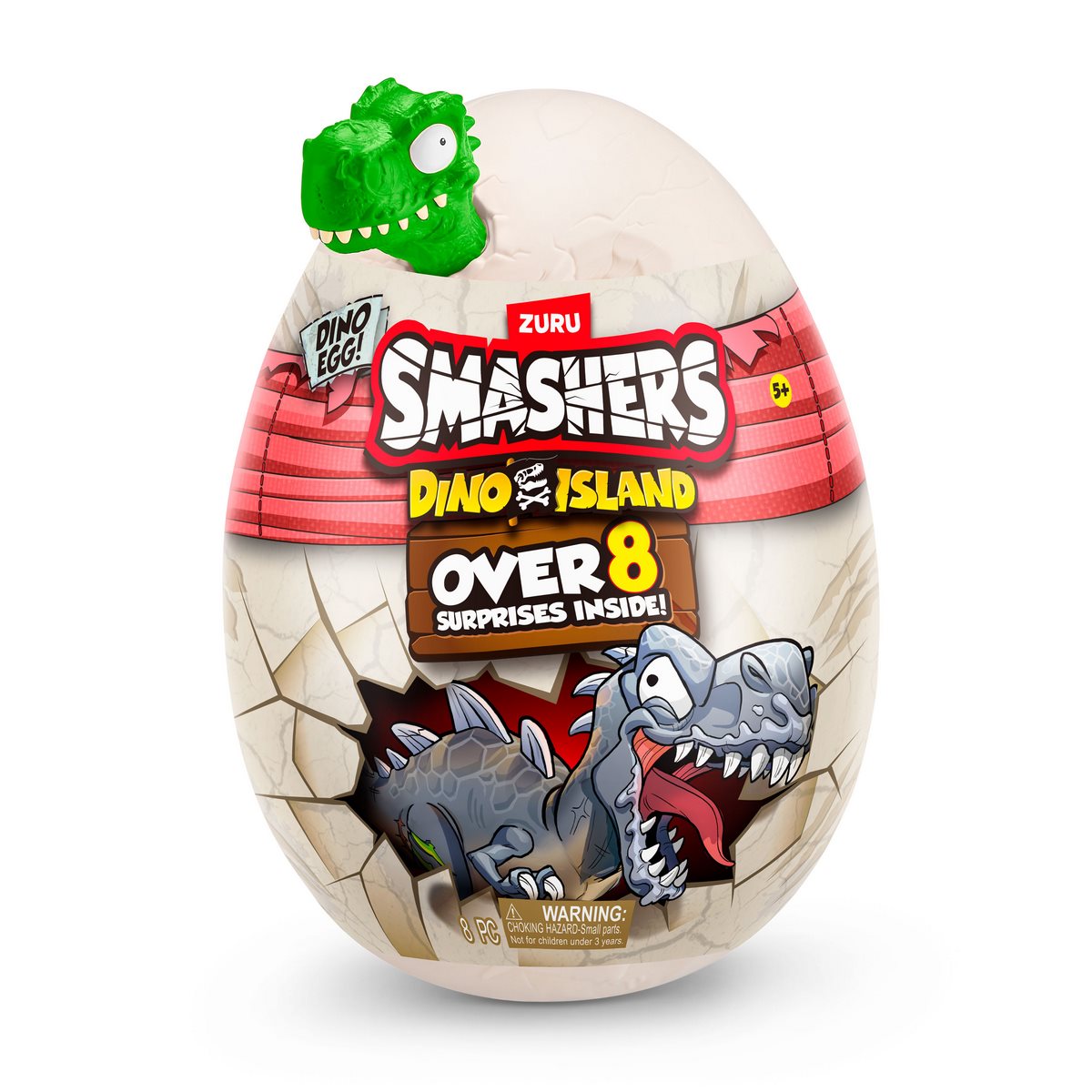 Mini Huevo Smashers Dino Island - Verde
