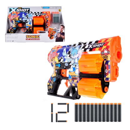 Lanzador Skin Sonic X-Shot-Super Speed Categoría: Lanzadores dardos - agua y más Tipo producto:  Armas y artilugios de juguete