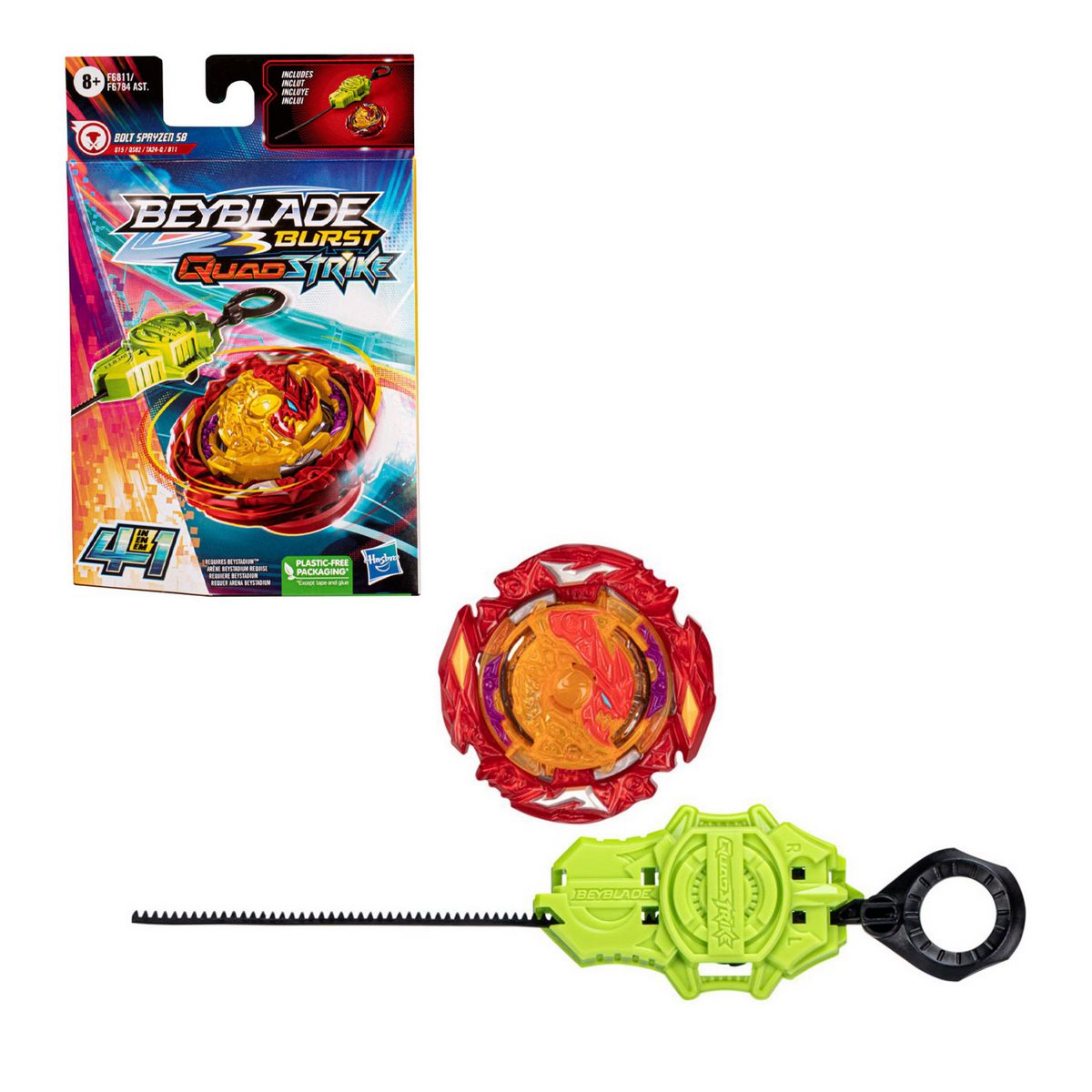 Bey Blade Qs Starter Pack - Bolt Spayzen