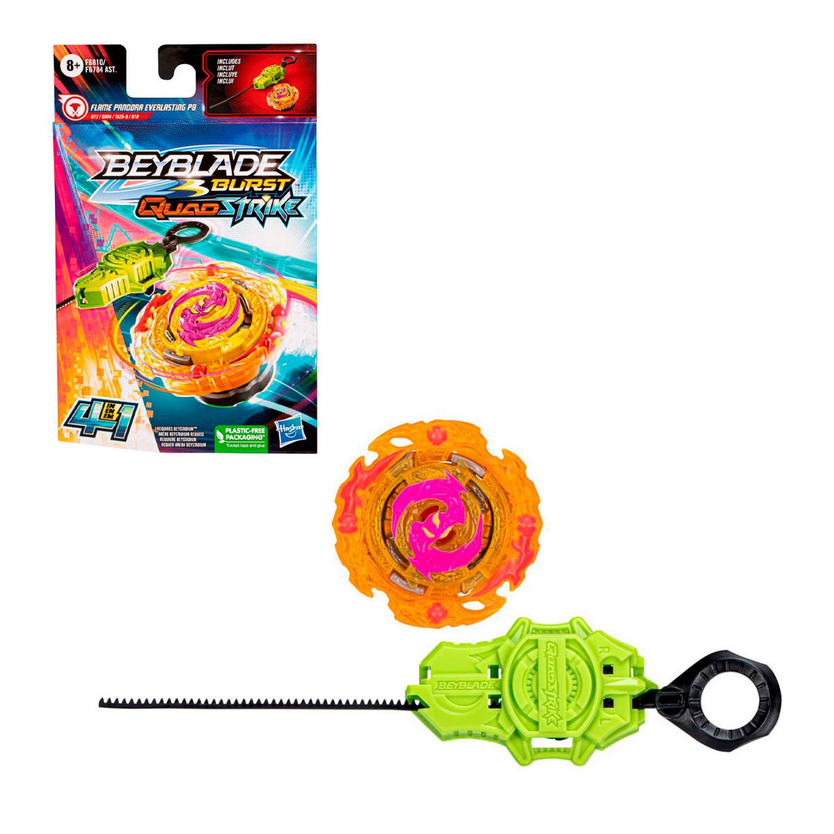 Bey Blade Qs Starter Pack - Flame Pandora Everlasting