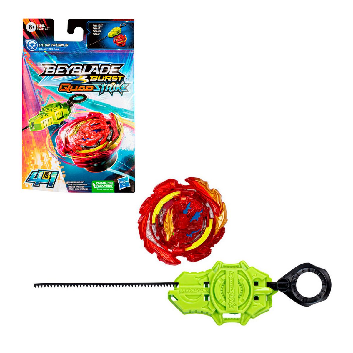Bey Blade Qs Starter Pack - Stellar Hyperion