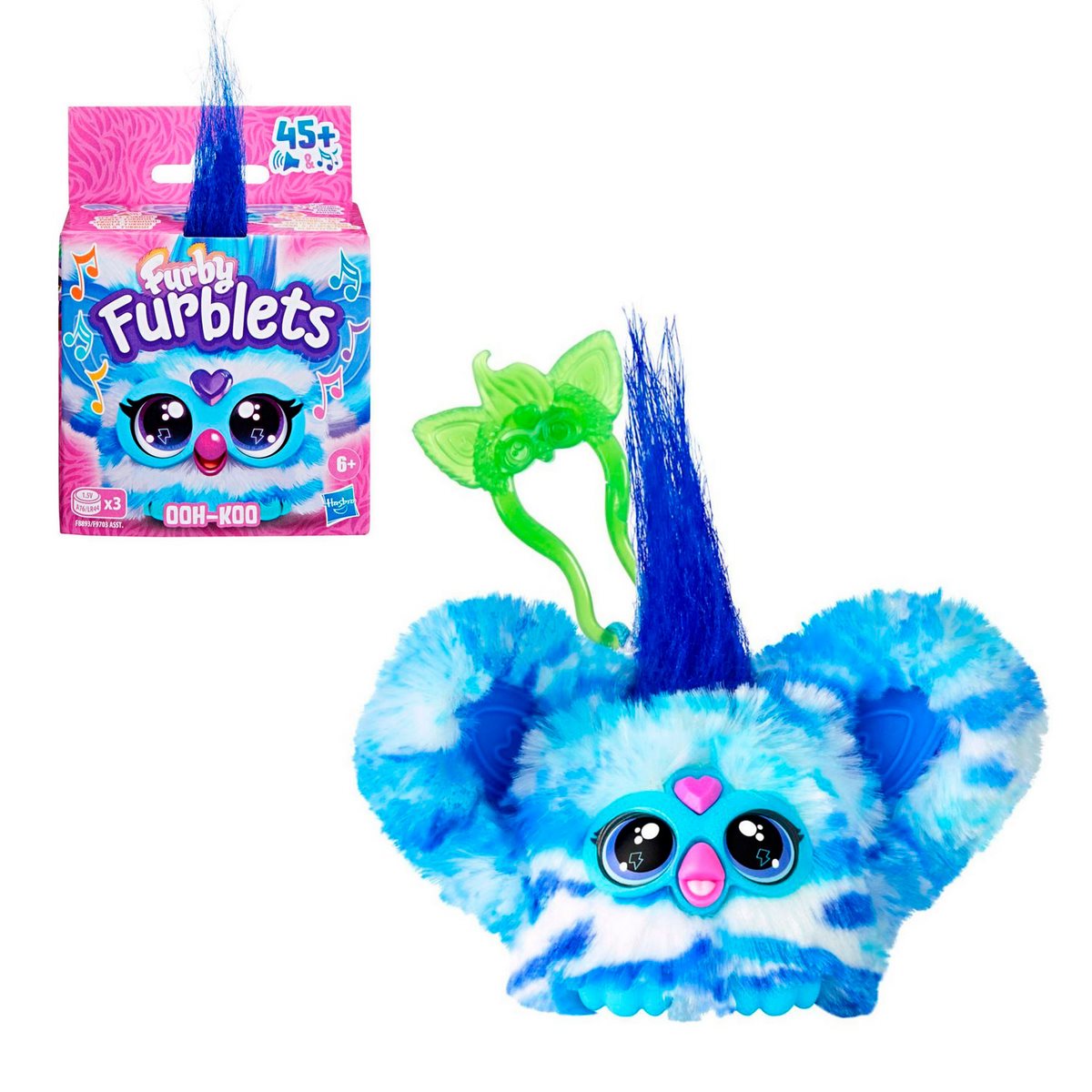 Mini Peluche Furby Furblets - Ooh Koo