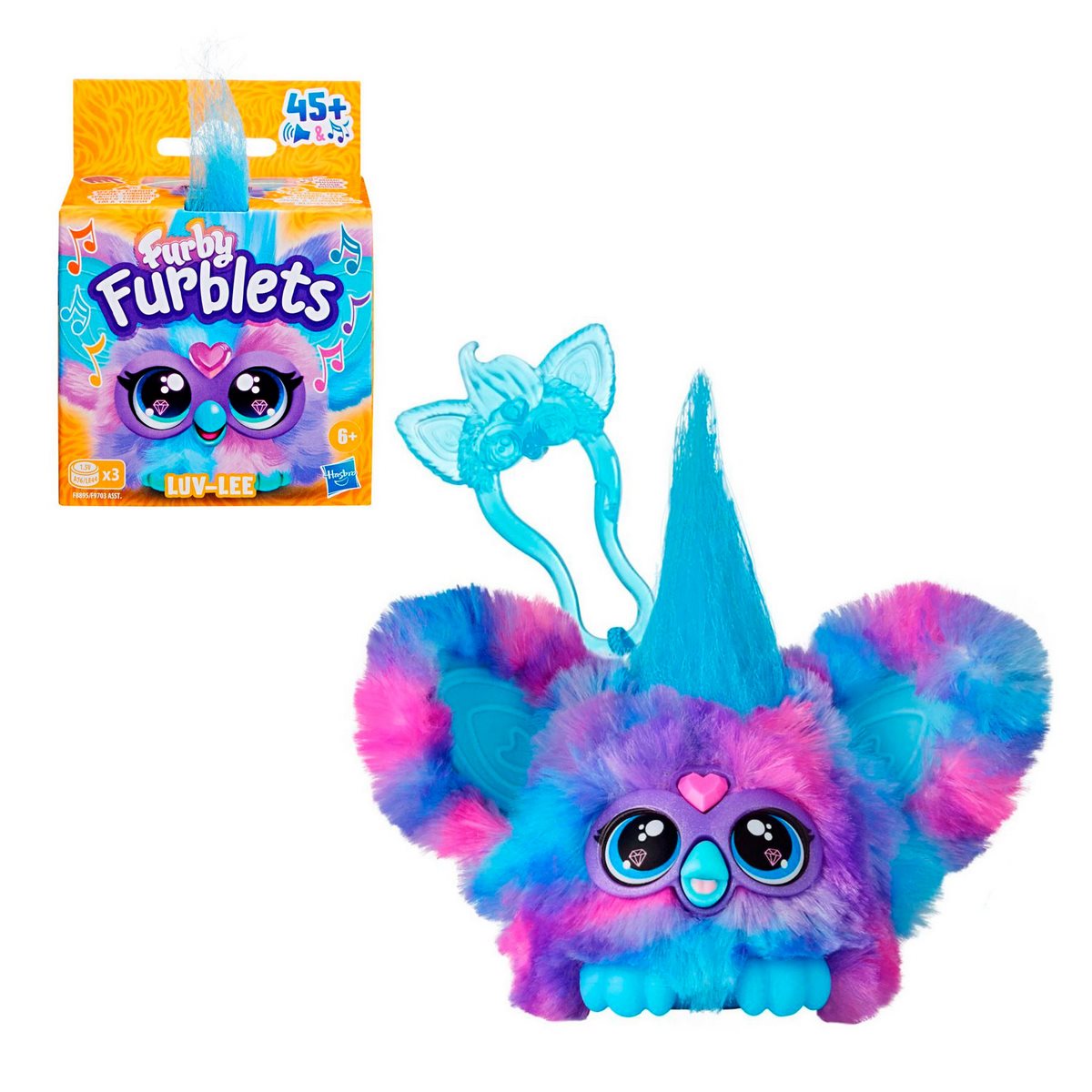 Mini Peluche Furby Furblets - Luv-Lee