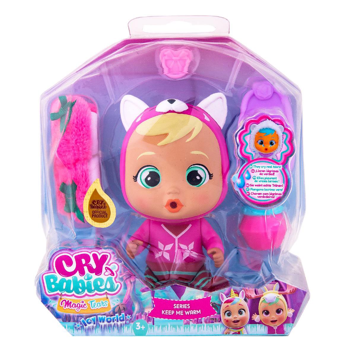 Cry Babies Icy Keep Me Warm Muñeca - Zorro