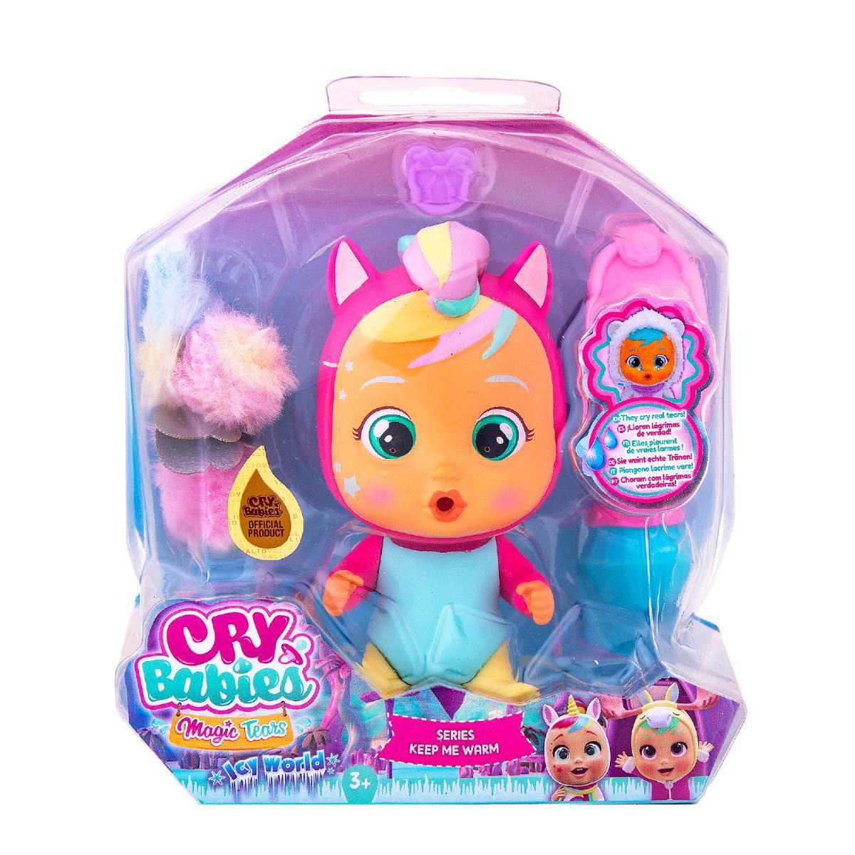 Cry Babies Icy Keep Me Warm Muñeca - Pony