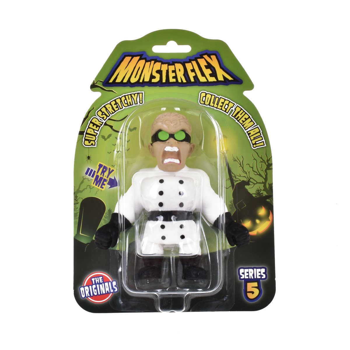 Figura Monster Flex - Científico Malo