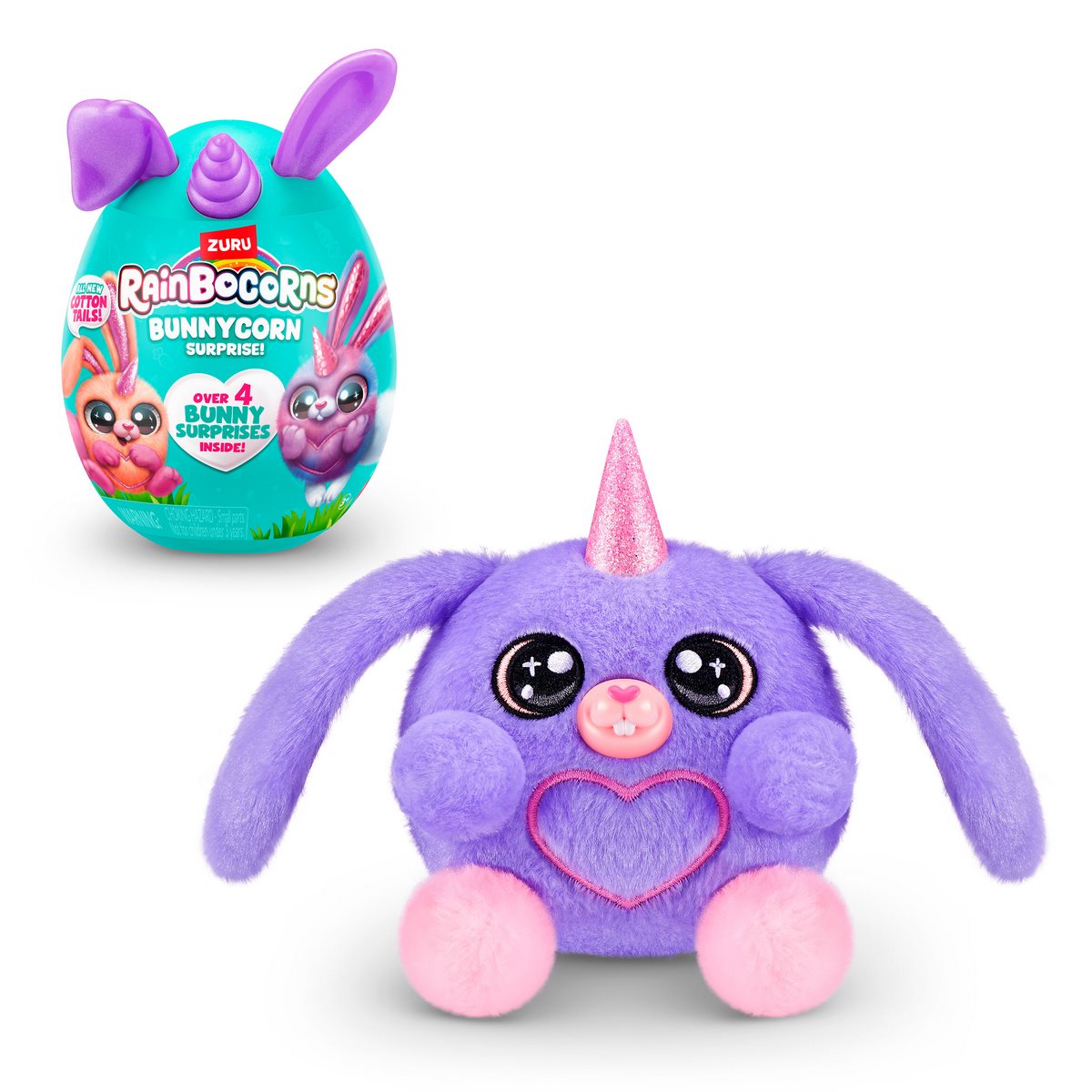 
                        Huevo Bunnycorn Rainbocorns - Morado
                      