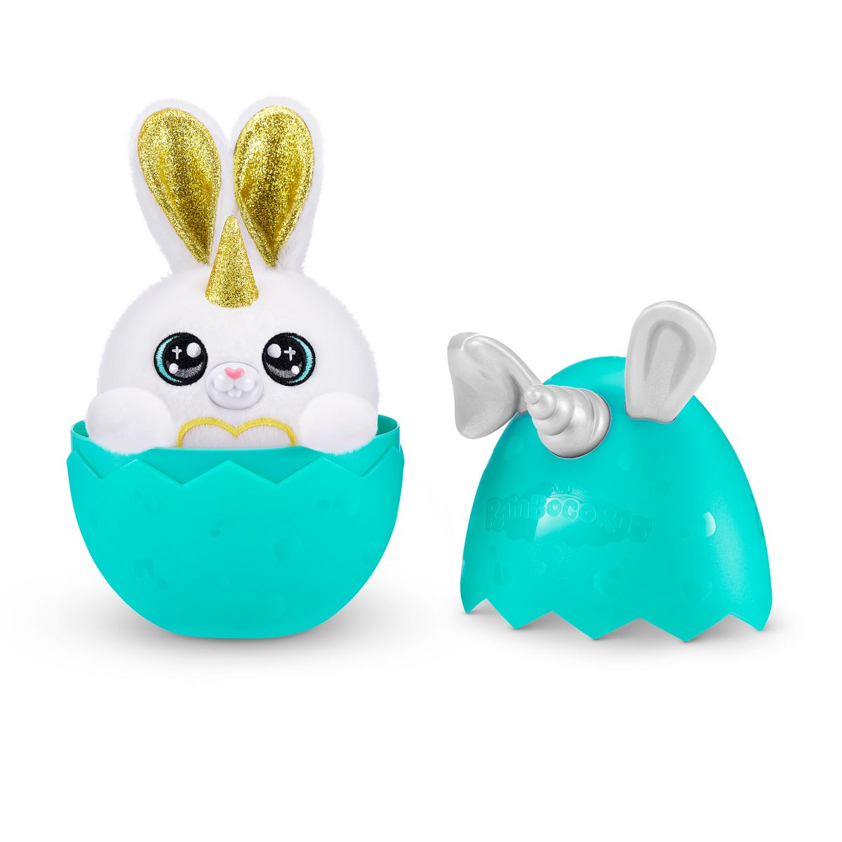 Huevo Bunnycorn Rainbocorns - Plateado