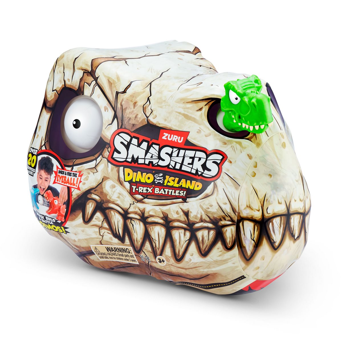 Set De Batalla T-Rex Smashers Dino Island - Verde