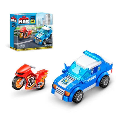Set 125 Bloques Max Estacion De Policia