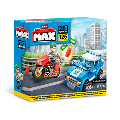 Set 125 Bloques Max Estacion De Policia