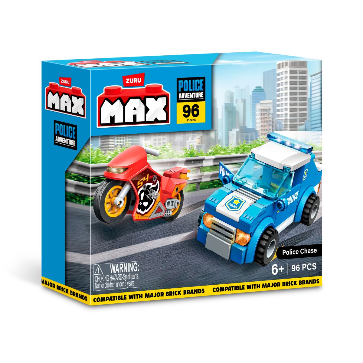 Set 125 Bloques Max Estacion De Policia