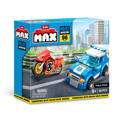 Set 125 Bloques Max Estacion De Policia